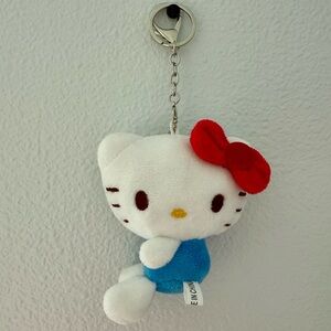 Hello Kitty Plushy Keychain Charm Purse Backpack NWOT